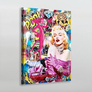 Foto 2 | Cuadro Decorativo Marilyn Monroe Grafiti Para Estética Sala