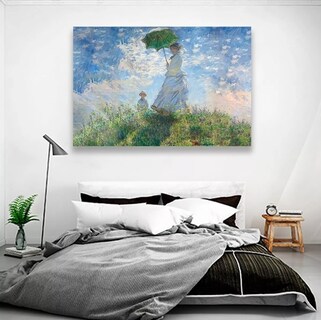 Foto 2 | Cuadro Canvas Arte Monet Paisajes Impresionistas Tipo Oleo