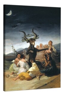 Foto 1 | El Aquelarre Brujas Francisco De Goya Cuadro Decorativo Canv