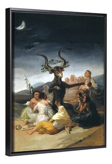 Foto 4 | El Aquelarre Brujas Francisco De Goya Cuadro Decorativo Canv