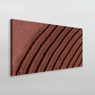 Foto 4 | Cuadro Tierra Líneas Café Moderno Abstracto Elegante