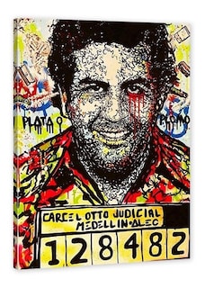 Foto 1 | Cuadro Decorativo Alec Monopoly Pablo Escoba, Sala, Recamara Color Amarillo