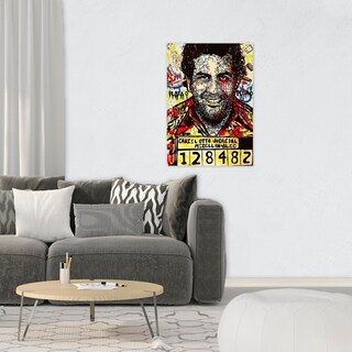 Foto 4 | Cuadro Decorativo Alec Monopoly Pablo Escoba, Sala, Recamara Color Amarillo