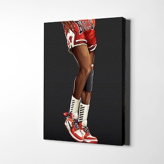 Foto 2 | Air Jordan X Kaws Set 3 Cuadros Decorativos Canvas Mate