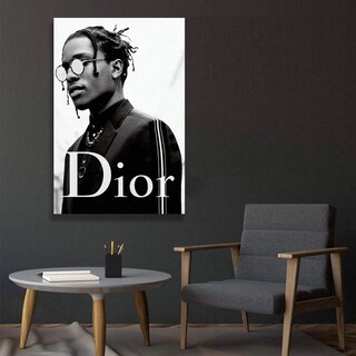 Foto 2 | Asap Rocky Dior Cuadro Decorativo En Canvas Premium Mate Hd
