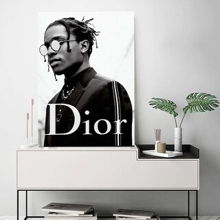 Foto 3 | Asap Rocky Dior Cuadro Decorativo En Canvas Premium Mate Hd