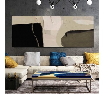 Foto 3 | Cuadro Decorativo Moderno Canvas De Algodón Abstracto Hd No Sintetico Tintas Ecológicas Listo Para Colgar Opcion Marco