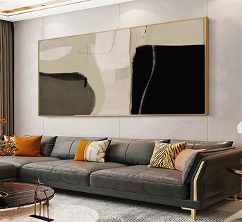 Foto 4 | Cuadro Decorativo Moderno Canvas De Algodón Abstracto Hd No Sintetico Tintas Ecológicas Listo Para Colgar Opcion Marco