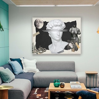 Foto 2 | Cuadro Retro Pop Art Canvas Grueso 90x120cm