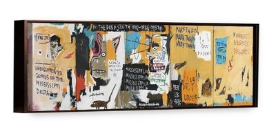 Foto 2 | Canvas Basquiat Undiscovered Genius Of The Mississippi Delta