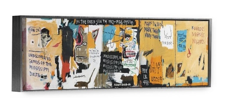 Foto 5 pulgar | Canvas Basquiat Undiscovered Genius Of The Mississippi Delta