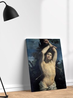 Foto 3 | Guido Reni San Sebastián Cuadro Lienzo Canvas En Bastidor Hd Color Guido Reni: San Sebastián Armazón Bastidor De Mader