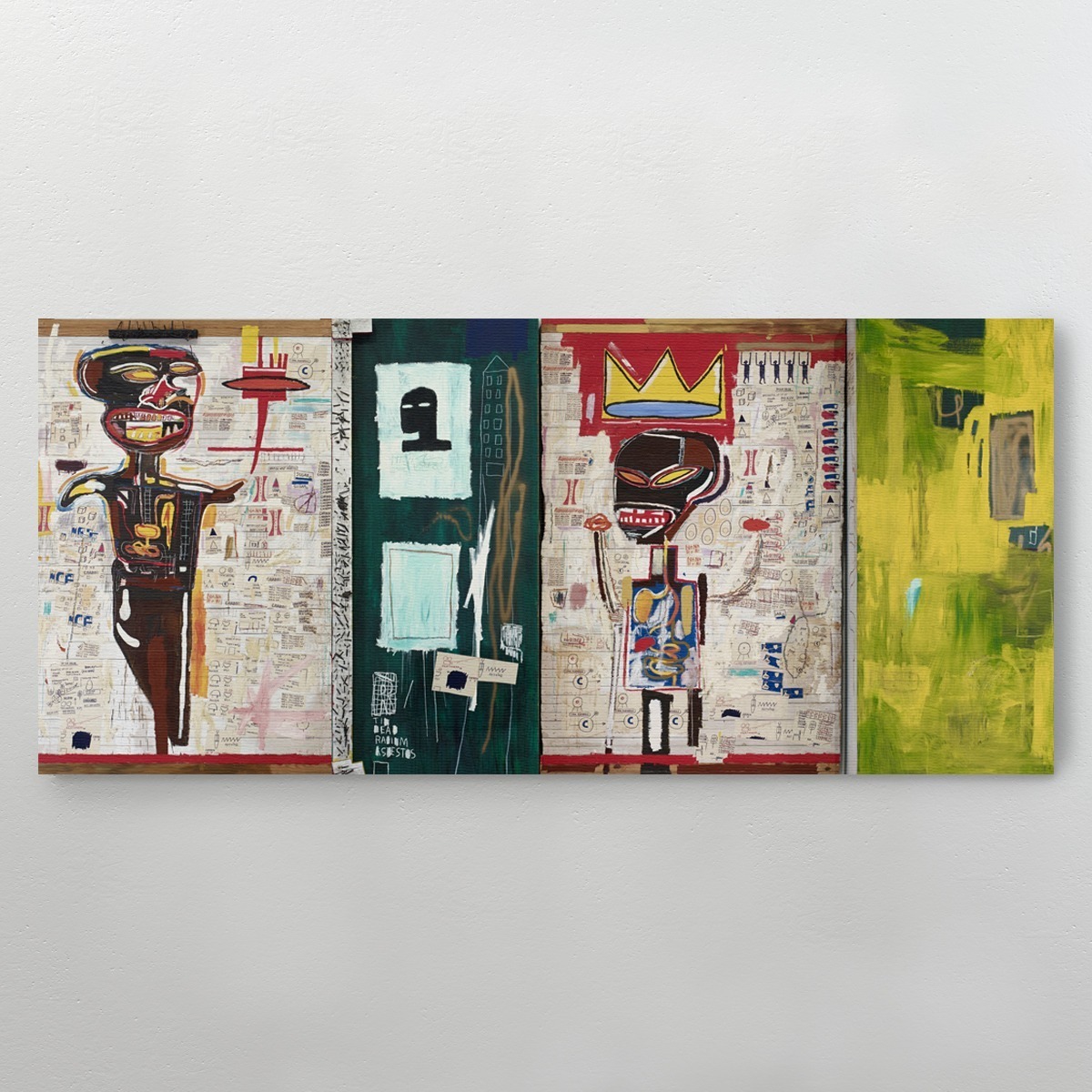 Foto 4 pulgar | Cuadros Canvas Jean-michel Basquiat Arte Moderno Por Art