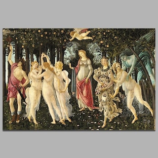 Foto 2 | Cuadro Arte Replica Nacimiento De Venus En Lienzo Canvas Hd