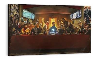 Foto 1 | Cuadro Canvas Ultima Cena The Avengers Infinity War Endgame