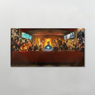 Foto 5 | Cuadro Canvas Ultima Cena The Avengers Infinity War Endgame