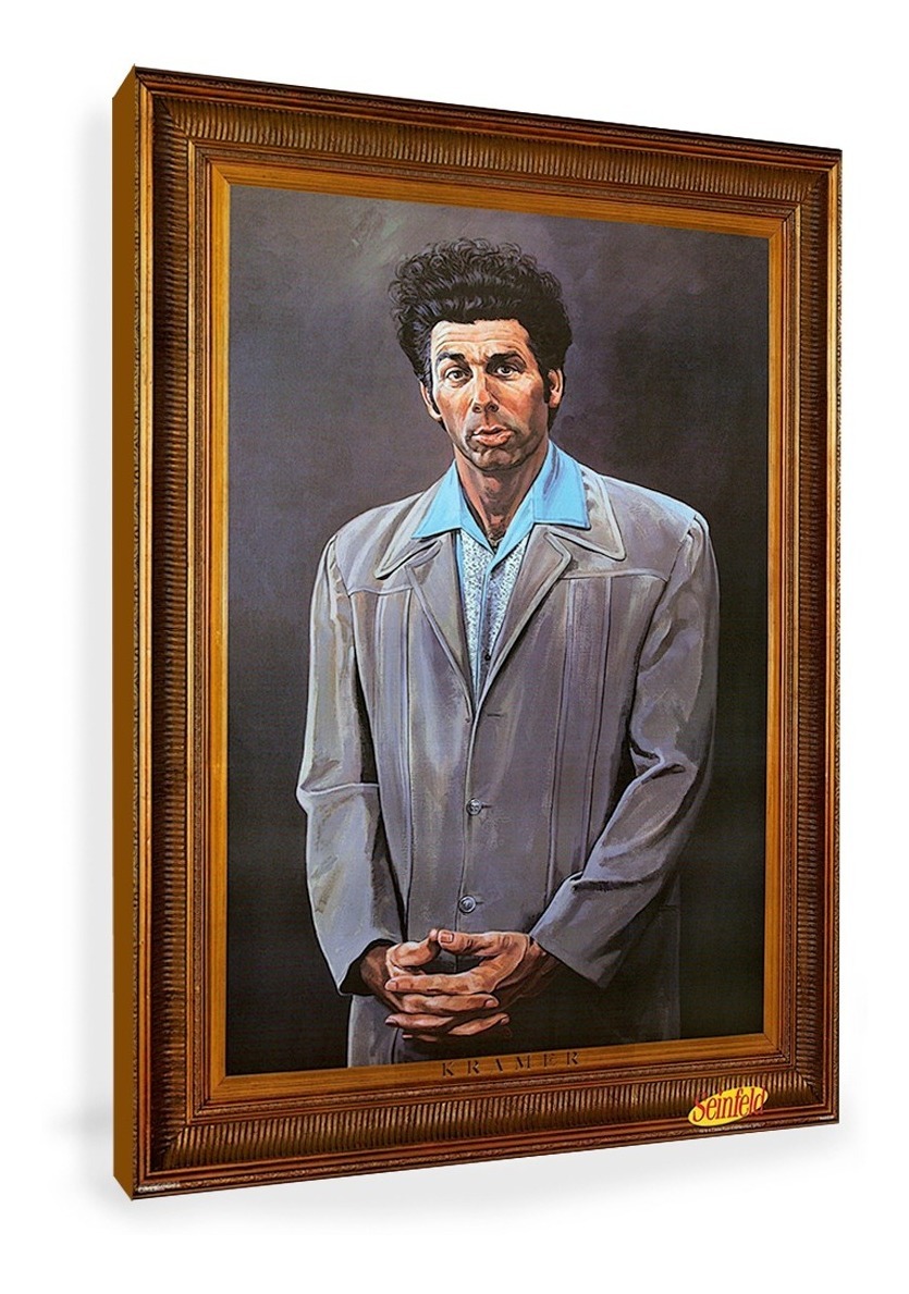 Cuadro Canvas The Kramer Seild Serie T.v. Color Multicolor Armazón Bastidor De Madera