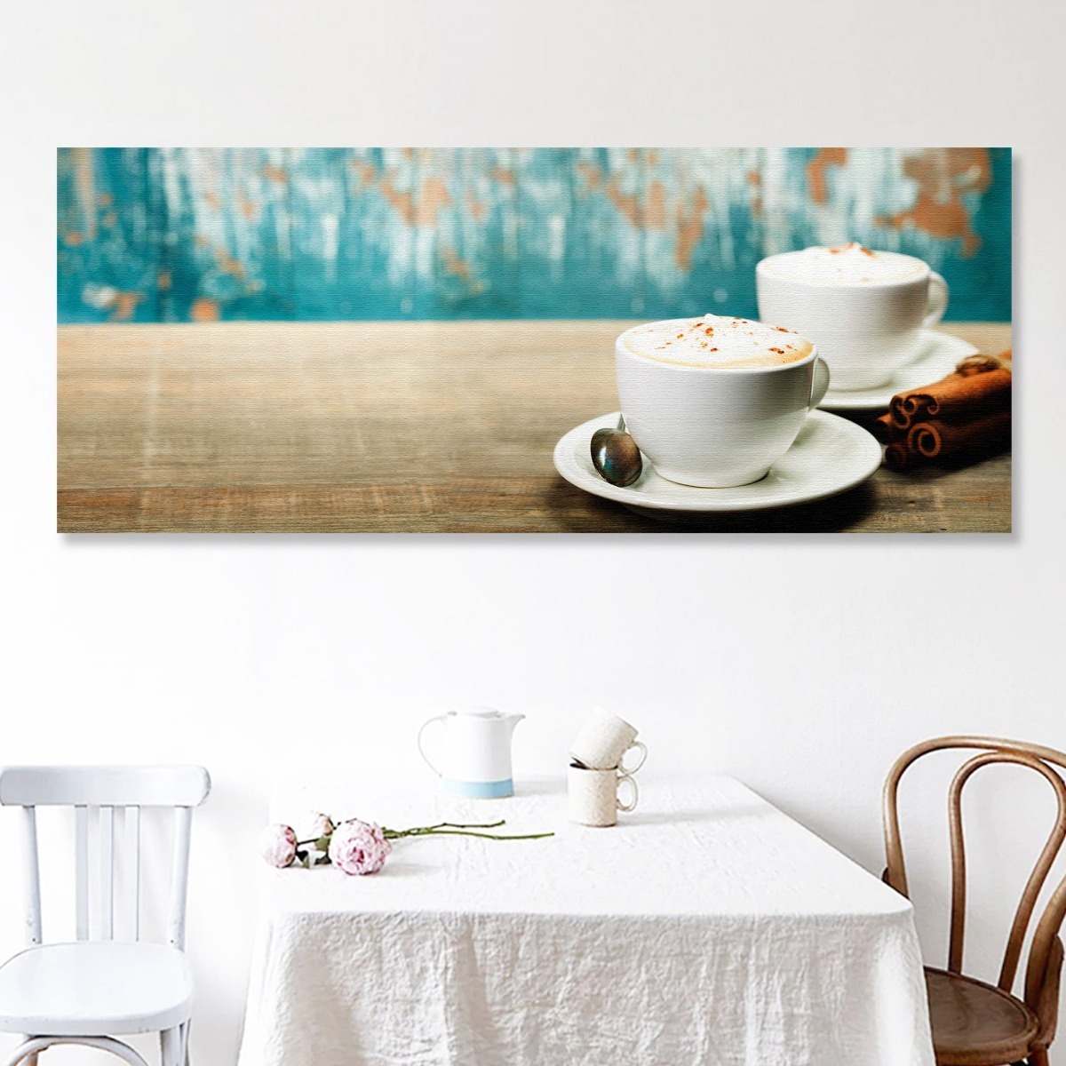 Foto 1 | Cuadro Para Cafeteria Comedor En Lienzo Canvas Con Bastidor