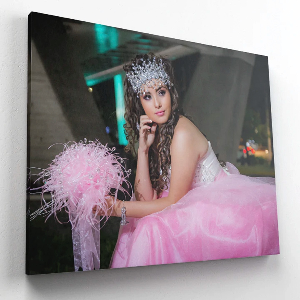 Foto 4 pulgar | Impresión En Tela Canvas 50x60cm, Marco Decorativo