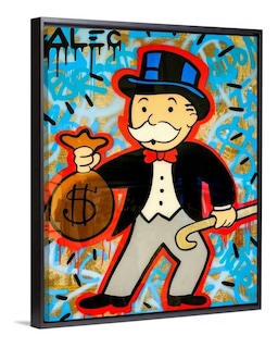 Foto 4 | Cuadros Alec Monopoly En Canvas Graffiti Art Urban Modernos