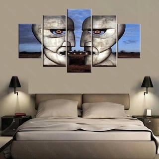 Foto 1 | Pink Floyd Varios Modelos Set 5 Cuadros En Lienzo Canvaslistos Para Colgar Tintas Ecológicas