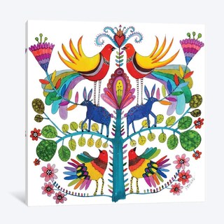 Foto 1 | Cuadros Arte Mexicano Otomi Huichol Calidad En Lienzo Canvas Algodón Tintas Ecologicas