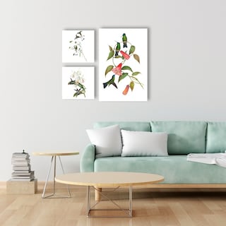 Foto 2 | Cuadros Colibríes Moderno Elegante Para Sala Cocina Set 3pz
