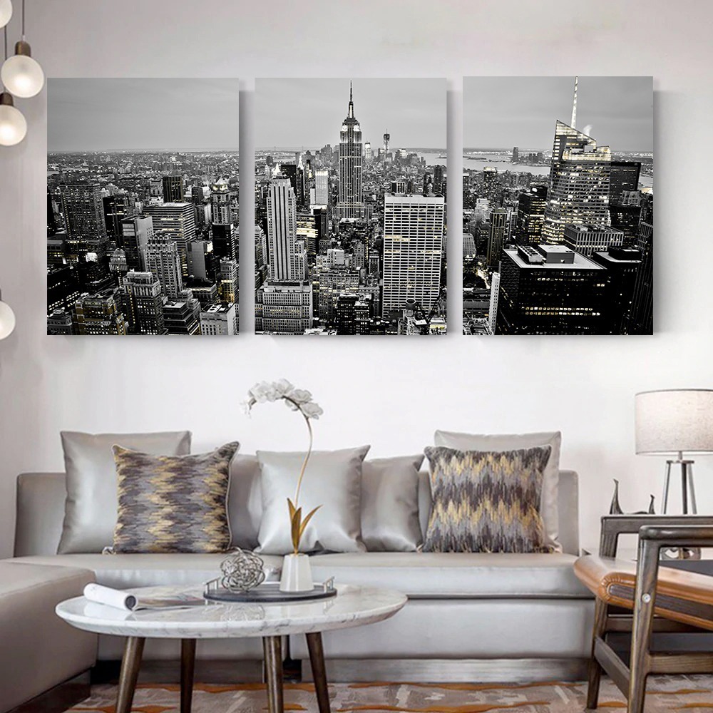 Foto 1 | Cuadros Panorámicos Ciudades Varios Modelos En Lienzo Canvas
