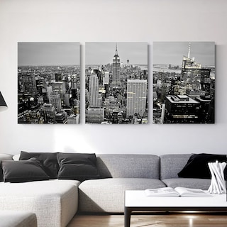 Foto 2 | Cuadros Panorámicos Ciudades Varios Modelos En Lienzo Canvas