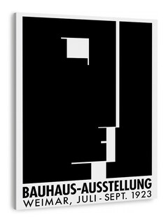Foto 1 | Cuadro Bauhaus Arte Mid Century Lienzo Canvas 4 Modelos