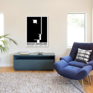 Foto 2 | Cuadro Bauhaus Arte Mid Century Lienzo Canvas 4 Modelos