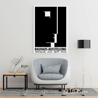 Foto 4 | Cuadro Bauhaus Arte Mid Century Lienzo Canvas 4 Modelos