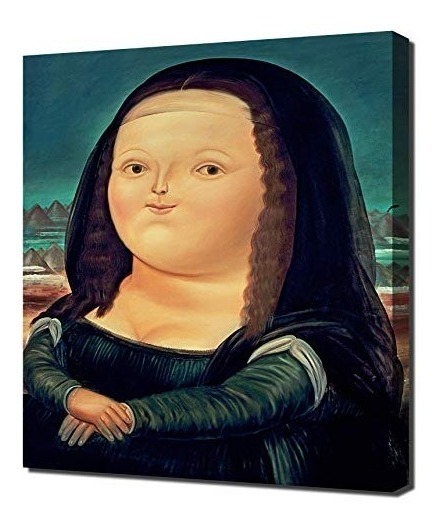 Cuadro En Lienzo Canvas Con Bastidor Arte De Fernando Botero Materiales De Calidad Listo Para Colgar Estilo Galeria Colo