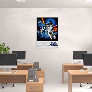 Foto 1 | Cuadros Star Wars En Tela Lienzo Canvas Listos Para Colgar