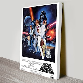 Foto 2 | Cuadros Star Wars En Tela Lienzo Canvas Listos Para Colgar