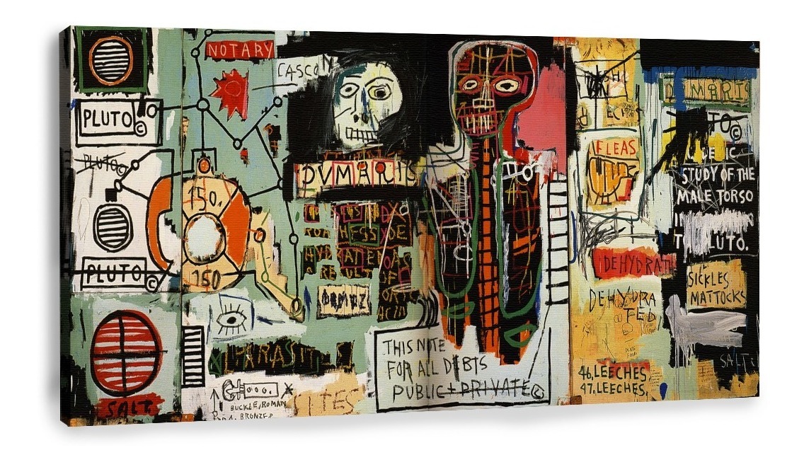Foto 2 pulgar | Cuadros Canvas Jean-michel Basquiat Arte Moderno Por Art