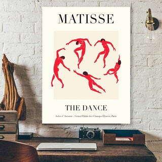 Foto 3 | Cuadro Matisse The Dance Arte Minimalista Moderno En Canvas