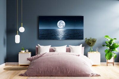 Foto 2 | Cuadro Decorativo Luna Naturaleza Playa Mar Minimalista Sala