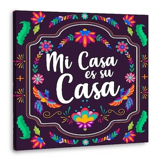 Foto 1 | Cuadro Decorativo Mexicano Estilo Huichol Otomi Para Casa Color Multicolor Armazón Bastidor