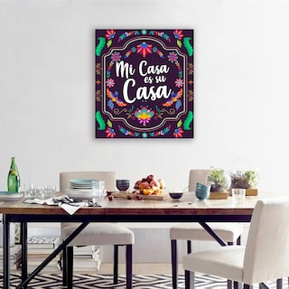 Foto 2 | Cuadro Decorativo Mexicano Estilo Huichol Otomi Para Casa Color Multicolor Armazón Bastidor