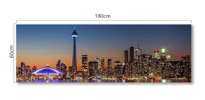 Foto 5 | Cuadro Panorámico Grande Ciudad P/ Sala, Recamara Y Comedor