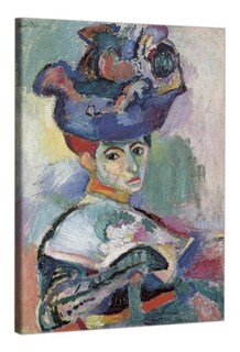 Foto 2 | Cuadro Arte Henri Matisse Mujer Con Sombrero En Canvas Hd