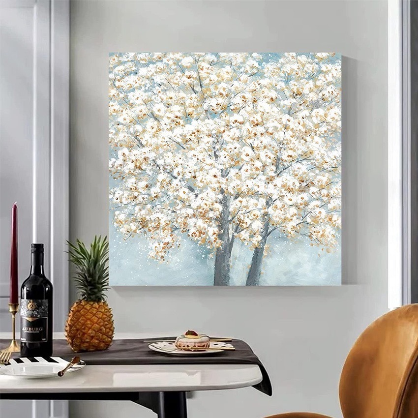 Foto 2 | Cuadro Para Sala Decorativo Hermoso Árbol Floral Elegante