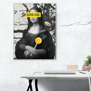 Foto 1 | Cuadro Monalisa Arte Pop Moderno Canvas Grueso 90x120cm