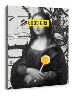 Foto 2 | Cuadro Monalisa Arte Pop Moderno Canvas Grueso 90x120cm