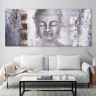 Foto 2 | Cuadro Buda Elegante Moderno Minimalista Grande En Canvas
