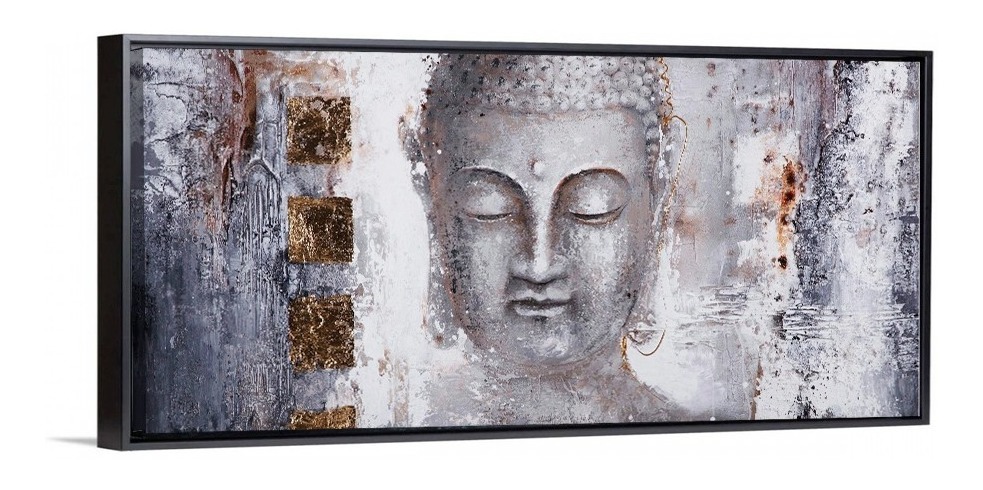 Foto 5 | Cuadro Buda Elegante Moderno Minimalista Grande En Canvas