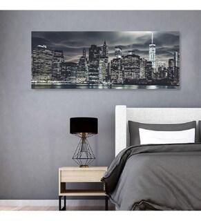 Foto 4 | Cuadro Ciudad Nueva York Decorativo Moderno Panorámico Arte