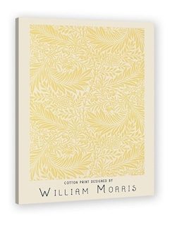 Foto 2 | Cuadro Canvas William Morris Flores Amarillas Vintage Print