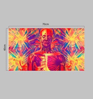 Foto 2 | Cuadro Decorativo Canvas Para Consultorio Medico, Cuerpo